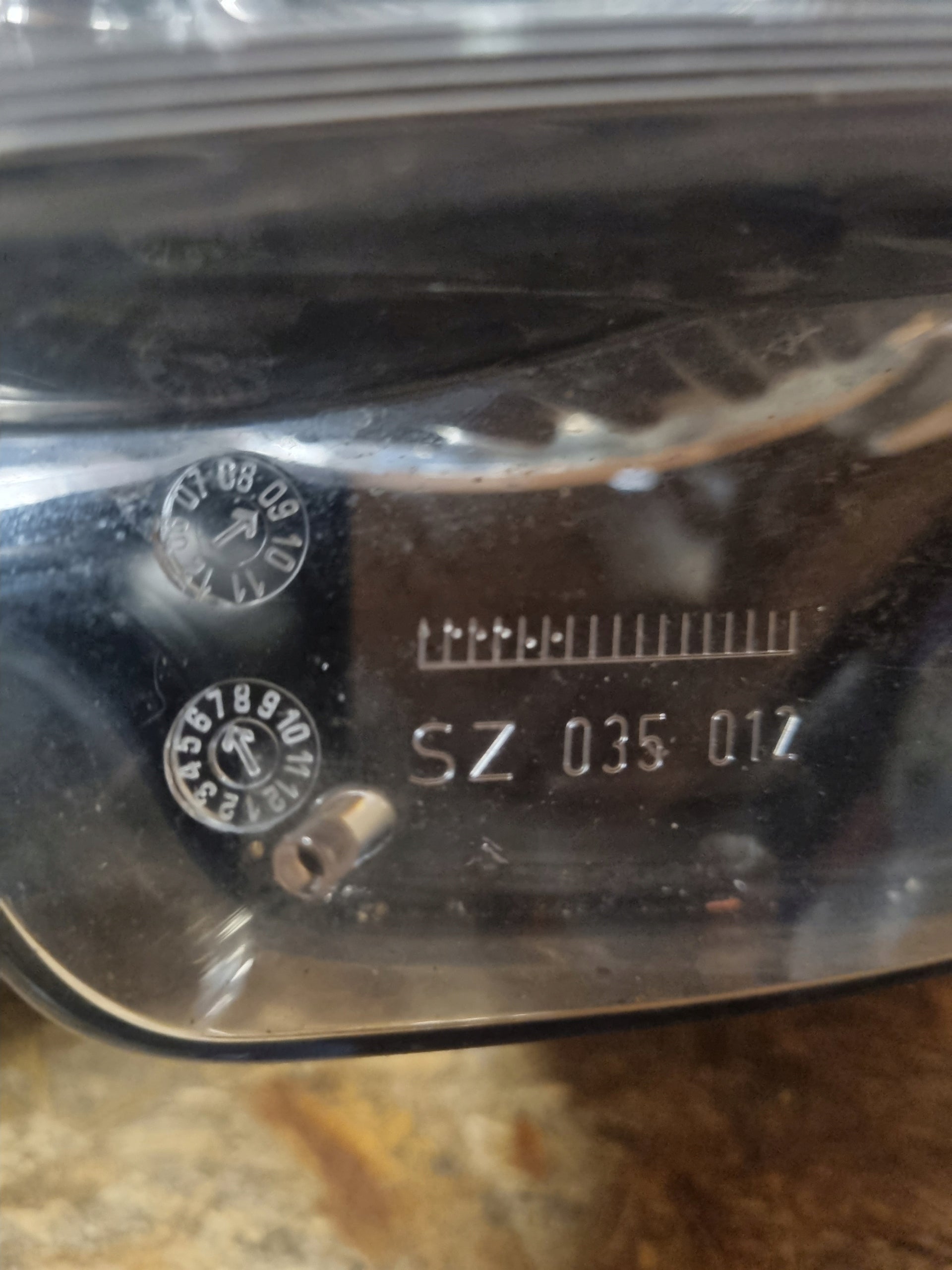 Frontscheinwerfer Mercedes-Benz W204 Halogen Links Scheinwerfer Headlight