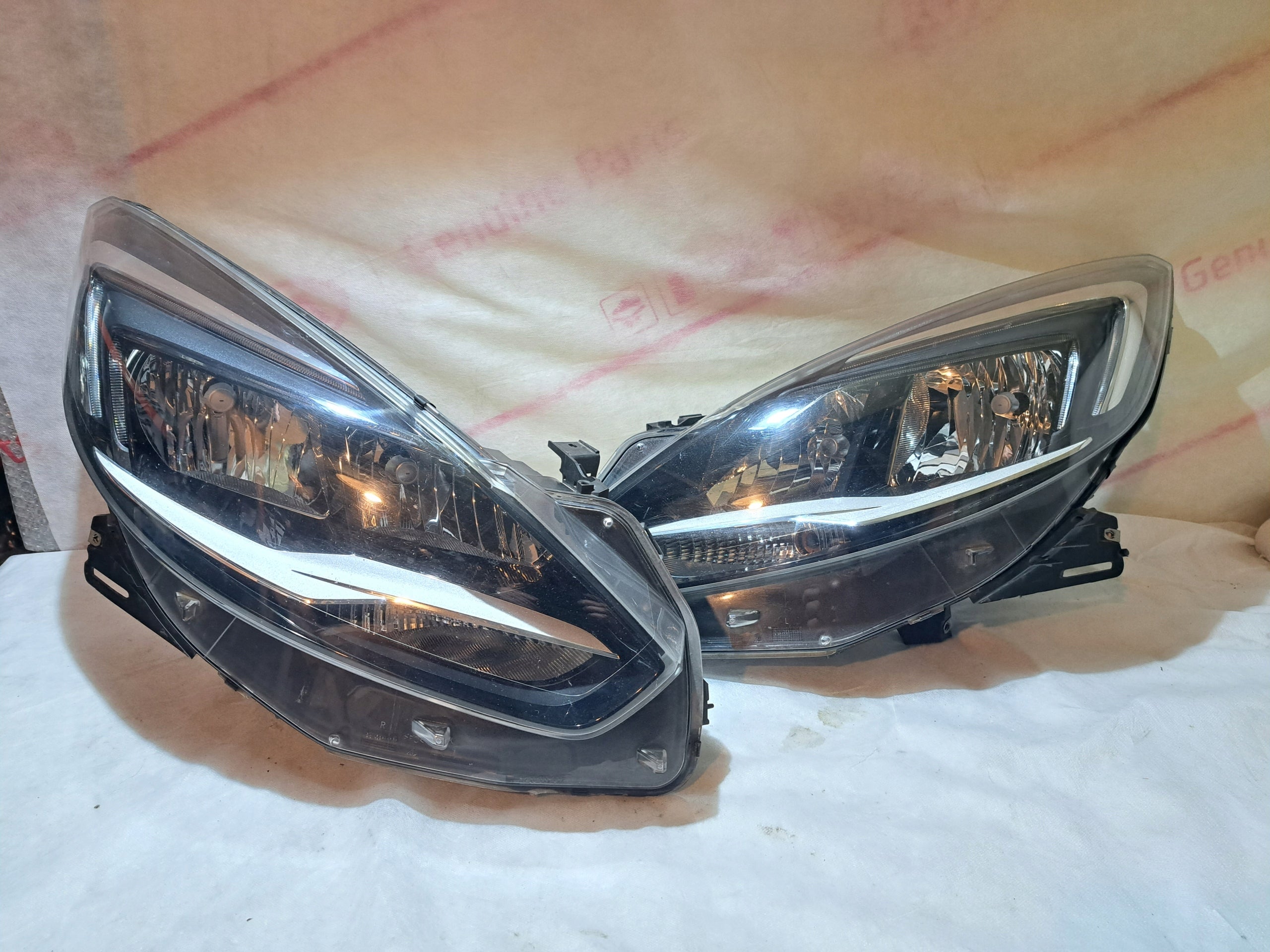 Frontscheinwerfer Opel Zafira Facelift Led Links Original Scheinwerfer Headlight