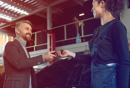 two person shaking hands